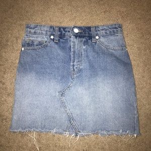 Denim skirt